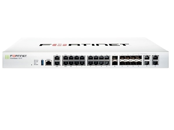 22 x GE RJ45 ports Firewall FORTINET FG-101F-BDL-950-12